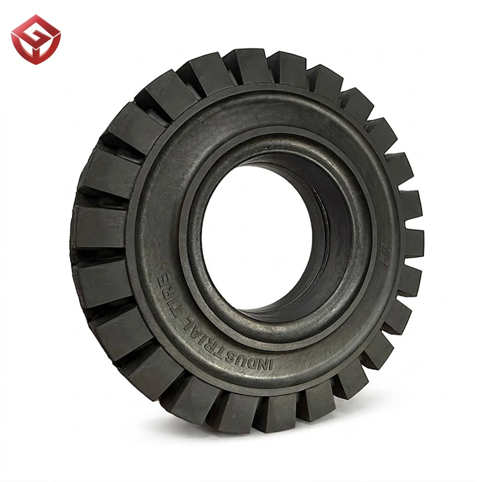 info-1-1 Solid Cushion Forklift Tires